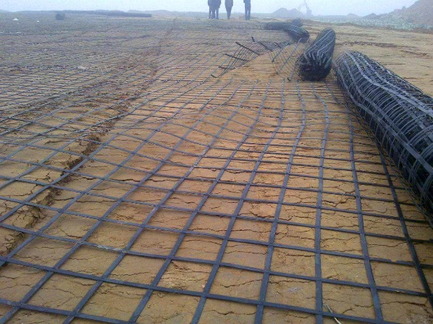 composite geogrid soil foundation.